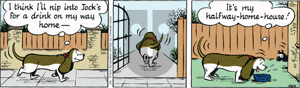 Fred Basset on Wednesday March 9, 2016 Comic Strip