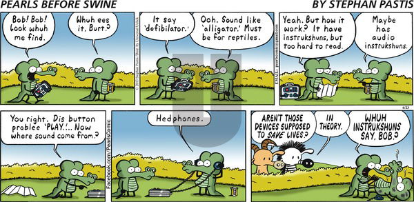 Pearls Before Swine on Sunday June 23, 2013 Comic Strip