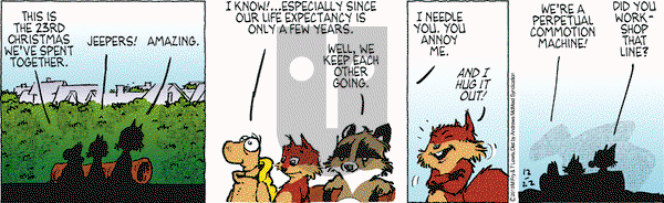 Over the Hedge on Saturday December 22, 2018 Comic Strip