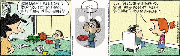 Baby Blues on Monday September 28, 2009 Comic Strip