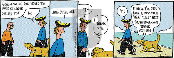 Overboard on Friday November 5, 2010 Comic Strip