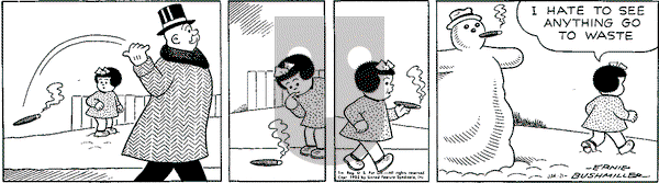 Nancy Classics - Tuesday February 4, 2025 Comic Strip