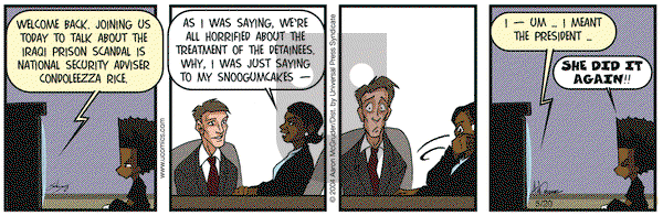 The Boondocks - Thursday May 20, 2004 Comic Strip