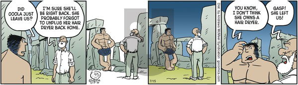 Alley Oop - Monday July 15, 2024 Comic Strip