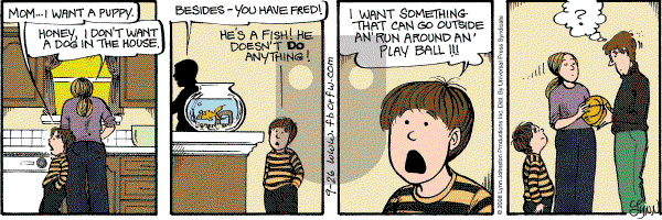For Better or For Worse - Friday September 26, 2008 Comic Strip