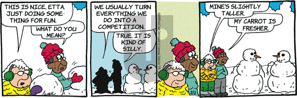 Lola on Saturday February 2, 2013 Comic Strip