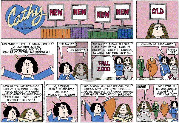 Cathy Classics - Sunday September 18, 2011 Comic Strip