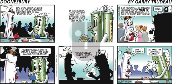 Doonesbury on Sunday December 31, 2017 Comic Strip