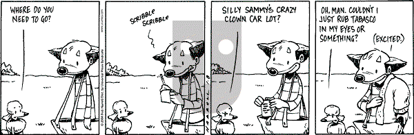 Big Top on Thursday January 8, 2004 Comic Strip