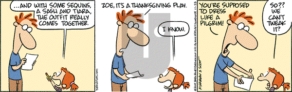 Baby Blues on Monday November 23, 2015 Comic Strip