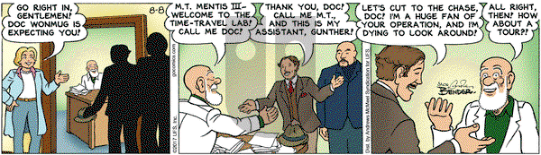 Alley Oop on Tuesday August 8, 2017 Comic Strip
