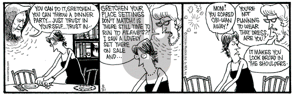 Monty on Monday August 21, 2006 Comic Strip