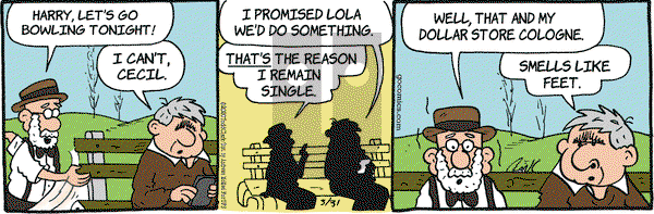 Lola on Tuesday March 31, 2020 Comic Strip