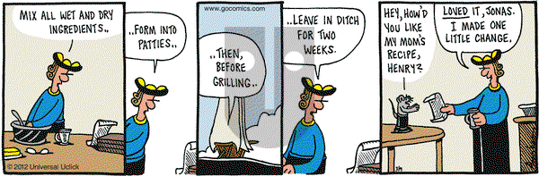 Overboard on Friday March 9, 2012 Comic Strip