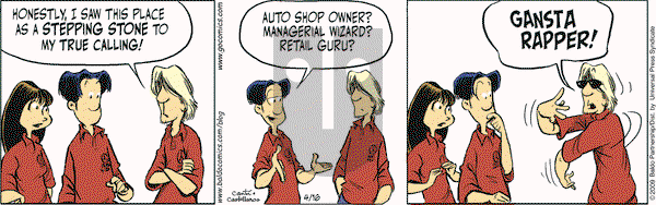 Baldo on Thursday April 16, 2009 Comic Strip