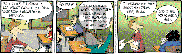 The Buckets on Tuesday September 22, 2015 Comic Strip