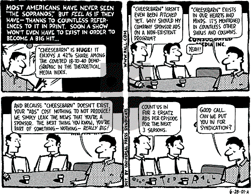 Ted Rall on Thursday June 28, 2001 Comic Strip