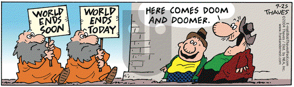 Frank and Ernest - Saturday September 25, 2004 Comic Strip