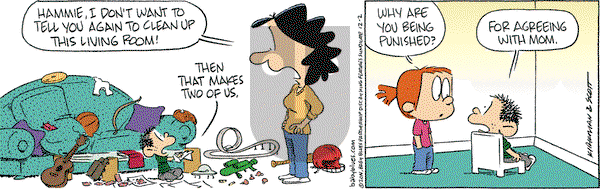 Baby Blues on Tuesday December 2, 2014 Comic Strip