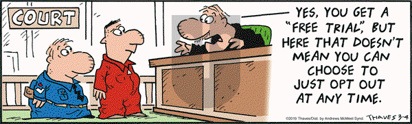 Frank and Ernest on Monday March 4, 2019 Comic Strip