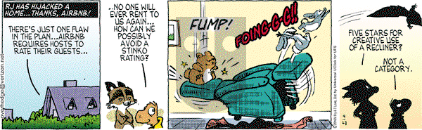 Over the Hedge on Wednesday April 27, 2016 Comic Strip