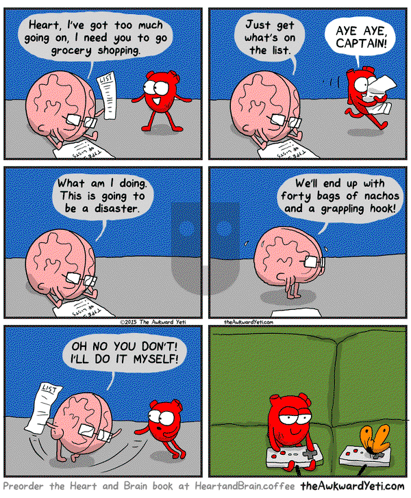 The Awkward Yeti on Monday December 7, 2015 Comic Strip