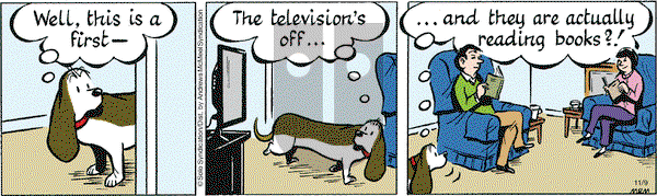 Fred Basset on Monday November 9, 2020 Comic Strip