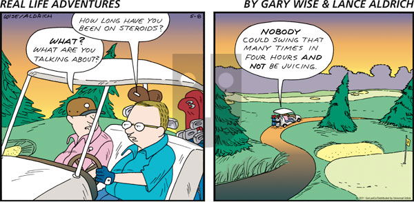 Real Life Adventures on Wednesday May 7, 2025 Comic Strip