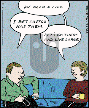 Real Life Adventures on Tuesday July 3, 2018 Comic Strip