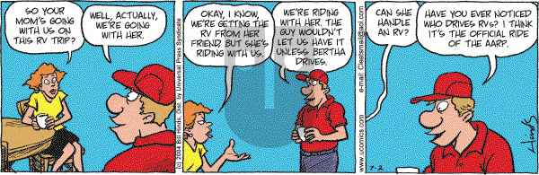 Cleats - Friday July 2, 2004 Comic Strip