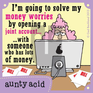 Aunty Acid on Saturday December 7, 2013 Comic Strip