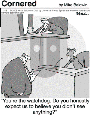 Cornered on Tuesday January 15, 2008 Comic Strip