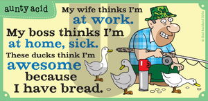 Aunty Acid on Monday June 2, 2014 Comic Strip