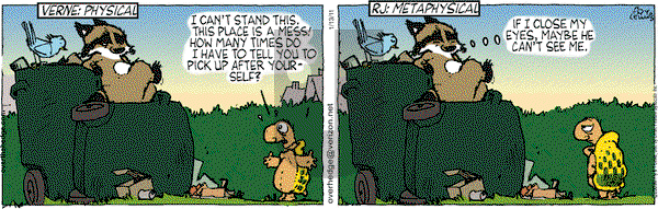 Over the Hedge on Thursday January 13, 2011 Comic Strip
