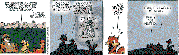 Over the Hedge on Thursday April 9, 2009 Comic Strip