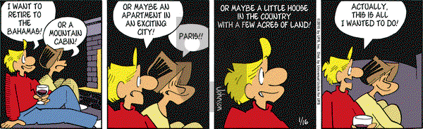 Arlo and Janis on Friday January 16, 2015 Comic Strip