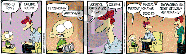 The Buckets on Saturday February 3, 2018 Comic Strip