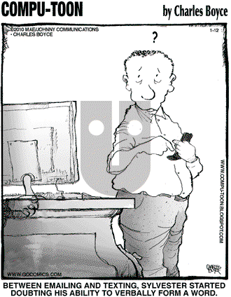 Compu-toon on Tuesday January 12, 2010 Comic Strip