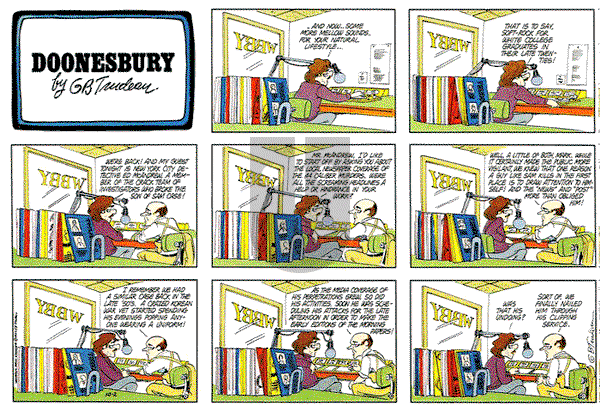 Doonesbury on Sunday October 2, 1977 Comic Strip