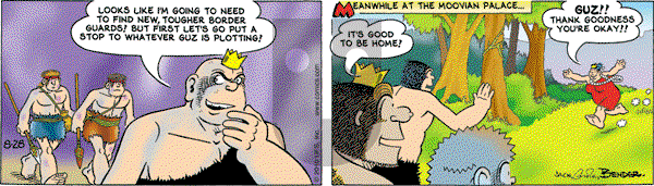 Alley Oop on Saturday August 28, 2010 Comic Strip