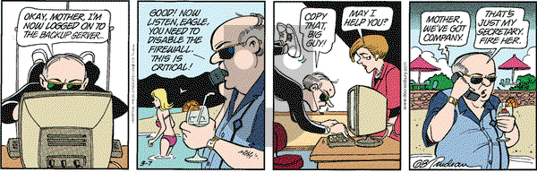 Doonesbury on Thursday March 7, 2002 Comic Strip
