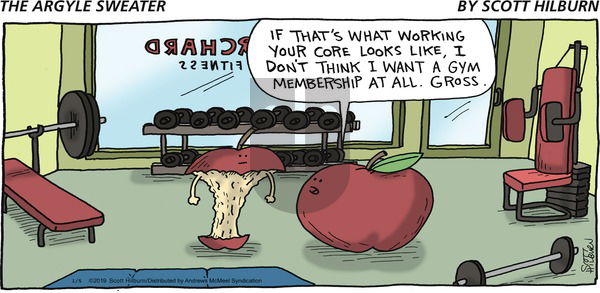 The Argyle Sweater on Sunday January 5, 2025 Comic Strip