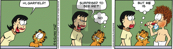 Garfield - Friday September 9, 2011 Comic Strip