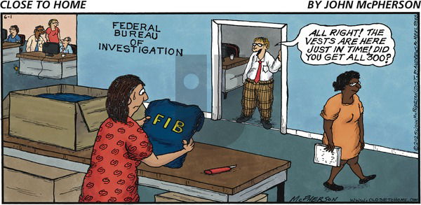 Close to Home on Sunday June 1, 2025 Comic Strip