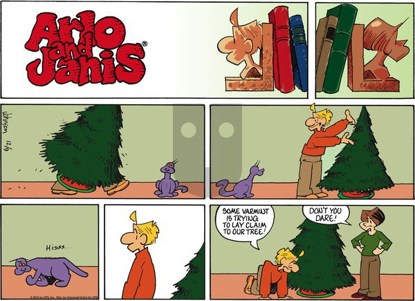 Arlo and Janis on Sunday December 9, 2012 Comic Strip