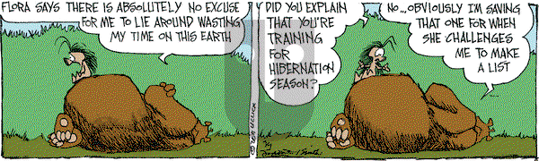 The Grizzwells on Thursday July 7, 2011 Comic Strip
