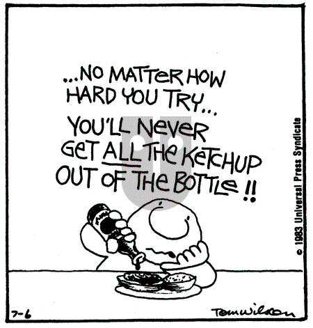 Ziggy - Wednesday July 6, 1983 Comic Strip
