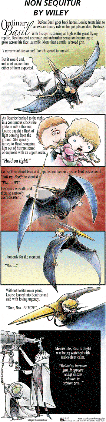 Non Sequitur on Sunday April 10, 2005 Comic Strip