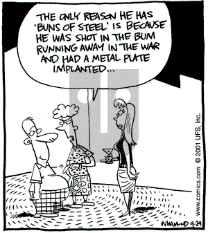 Reality Check - Saturday September 29, 2001 Comic Strip