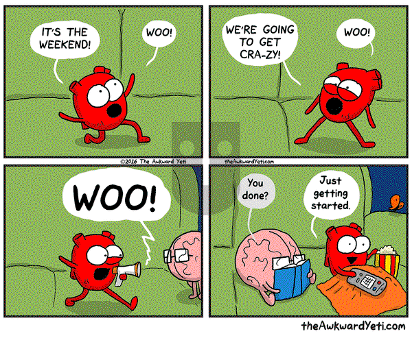 The Awkward Yeti on Friday October 28, 2016 Comic Strip